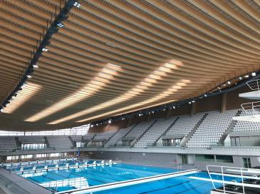 Le Centre Aquatique Olympique Métropole du Grand Paris en mode Héritage