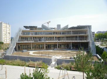 À l’école de l’école Yvonne Kerzreho de Nanterre-Groues