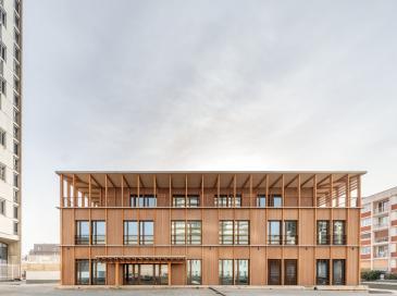 Le Pavillon Keller, porte-drapeau de la construction biosourcée à Paris
