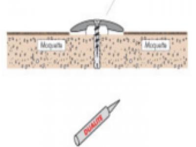 Bandes de seuils jonctions de sols