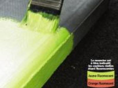 Peinture fluorescente