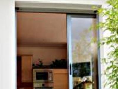 Coulissant mixte bois alu