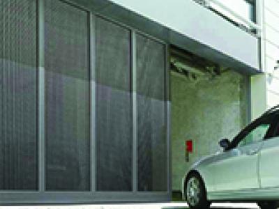 Porte coulissante pour garages collectifs ST500