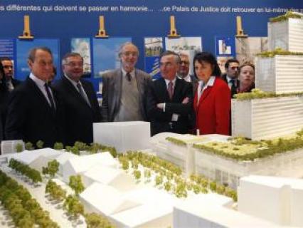 Le futur palais de justice de Paris se dévoile