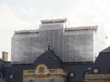 Le Dôme du château de Vaux-le-Vicomte se refait une beauté