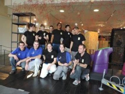 VIDEO : Les champions de Worldskills tapissent les Arts déco