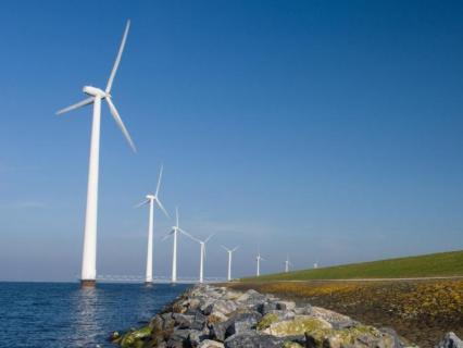 Electricité: record de production éolienne en octobre