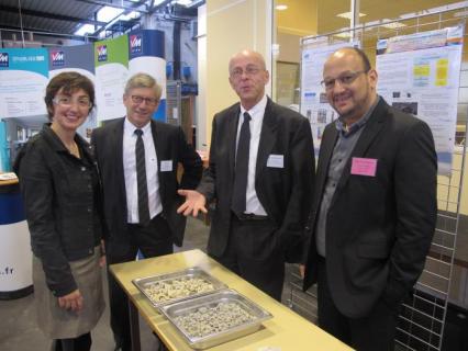 VM béton inaugure une chaire à l'école centrale de Nantes