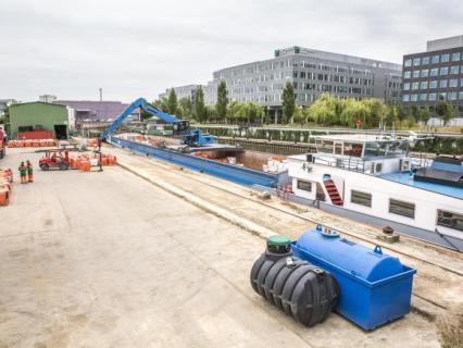 Matériaux de construction : des livraisons par voie fluviale