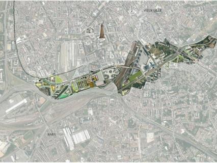 Le projet d'EuraLille 3000 va agrandir le quartier existant
