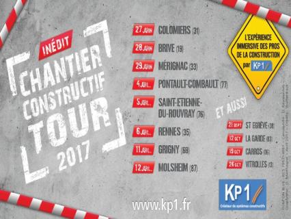 Lancement du nouveau Roadshow  "Chantier constructif Tour 2017"