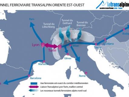 "Pause" dans les infrastructures: Lyon-Turin concerné