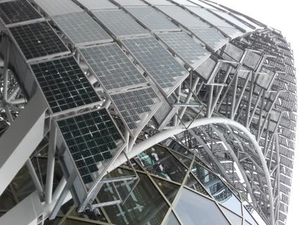 Un voile mobile photovoltaïque sur La Seine Musicale 