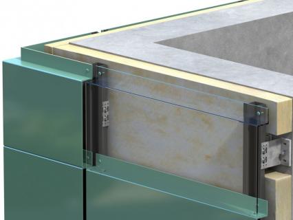Acodi solution de fixation MILO : emboîtement des panneaux pour le bardage de façade