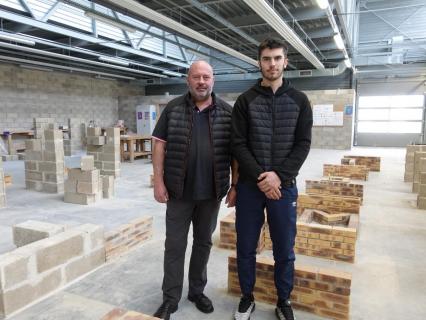 Lucas, Meilleur apprenti de France maçon, poursuit la saga familiale