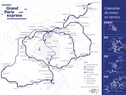 La Société du Grand Paris sécurise 50 % de la construction du Grand Paris Express