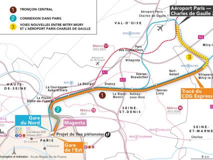 Jeux Olympiques 2024 : le gros des travaux du CDG Express sera réalisé... mais pas tout