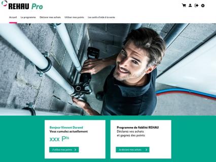 REHAU Pro, le programme de fidélité pour les installateurs du secteur chauffage et plomberie