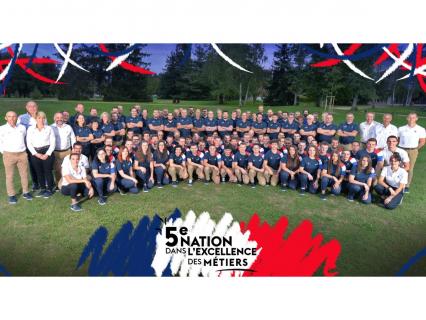 L'équipe de France du BTP en préparation pour la 47e édition des WorldSkills