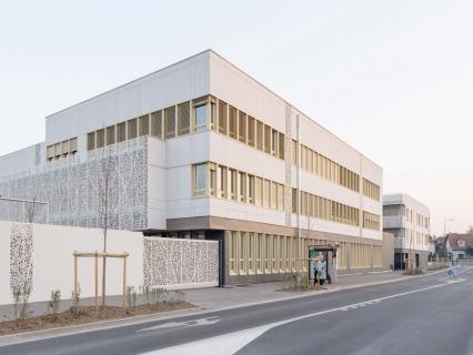Collège Valenton (94), le premier collège ossature bois certifié passif d'Île-de-France