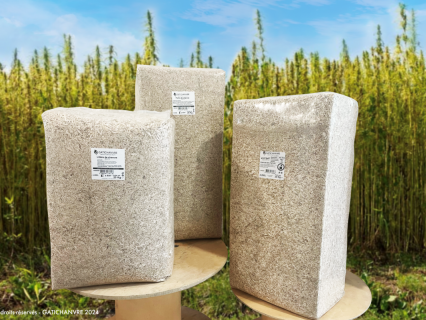 Gatibat', le nouveau produit d'isolation à base de chanvre by Gatichanvre