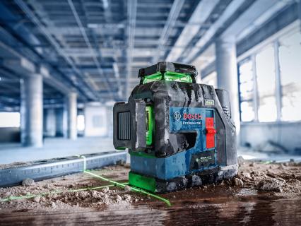 Nouveaux Lasers 12V Bosch Professional :  des outils connectés, plus flexibles et robustes