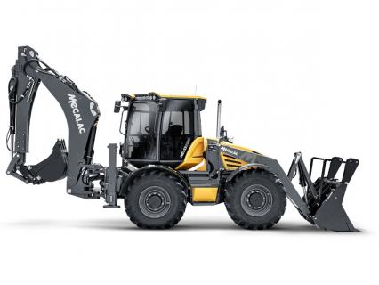 Mecalac : le Revo 990, la première chargeuse-pelleteuse à cabine rotative au monde !