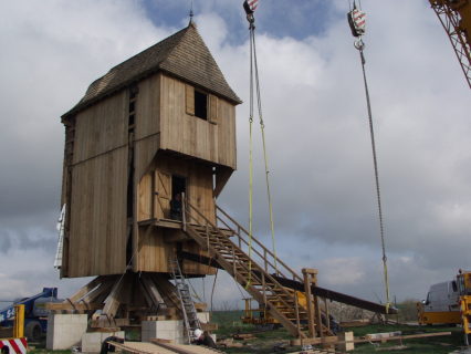 Pour la restauration de l'historique moulin de Valmy (Marne), la cagnotte ne prend pas