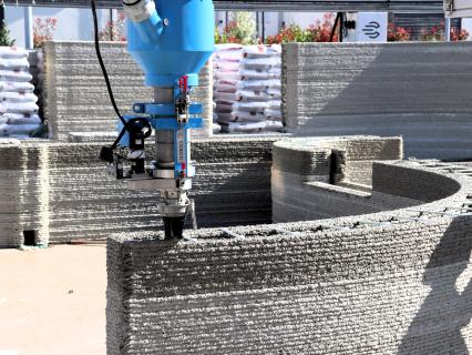 ViliaSprint2, le premier immeuble d'habitation imprimé sur site en France