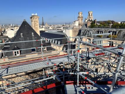 Le palais du Luxembourg se refait une beauté, en partie grâce à Layher