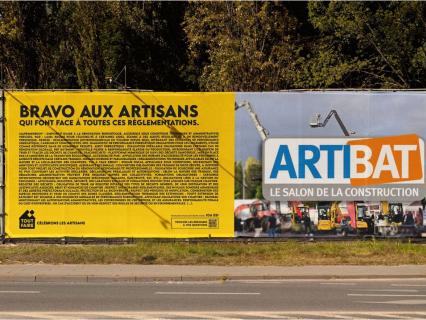 Tout Faire prend le parti des artisans du bâtiment à travers sa campagne "Hors Normes"