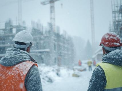 Chantiers : comment anticiper les risques liés au grand froid