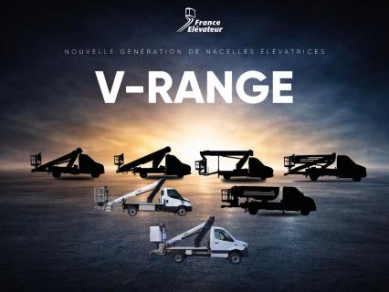 Versalift et France Élévateur lancent V-Range : plateformes élévatrices sur camion