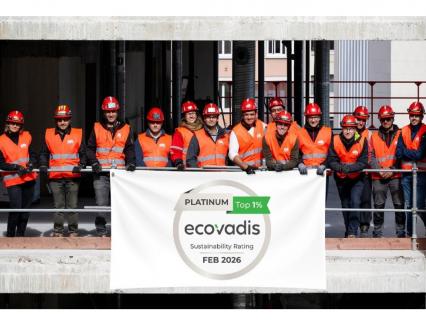 RSE : le groupe Léon Grosse conserve la médaille Platinum EcoVadis