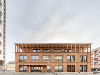 Le Pavillon Keller, porte-drapeau de la construction biosourcée à Paris