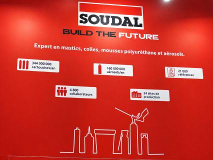 Soudal met ses solutions professionnelles en avant au Paris Builders Show