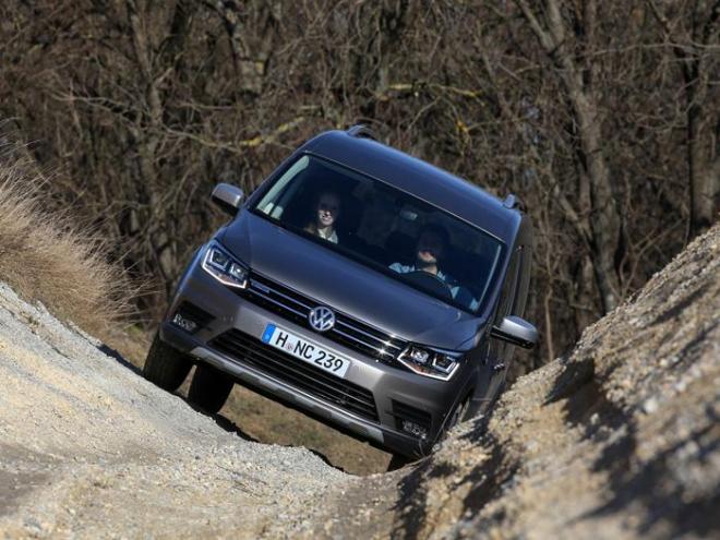 Volkswagen Caddy IV - Hayon de 2015 à 2020 - Rouge & Blanc - Avant +  Arrière + Latéraux - Classe B