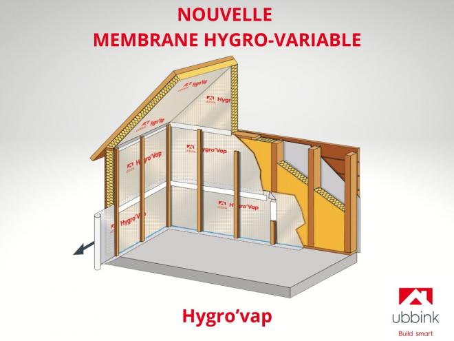 Ubbink prsente sa nouvelle membrane hygro variable
