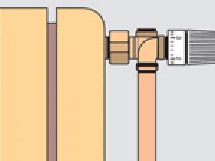 Peut-on mettre en œuvre une tête thermostatique verticale ?