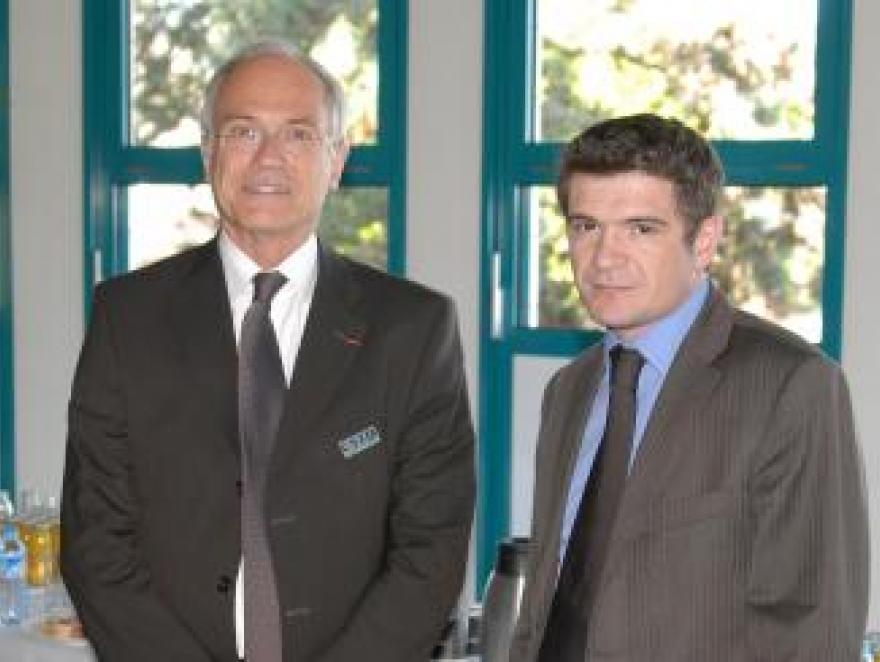 Le CSTB présente ses travaux en cours à Benoist Apparu