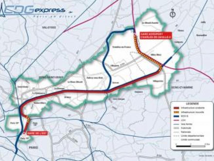 Une liaison rapide Paris-Roissy en... 2023 !