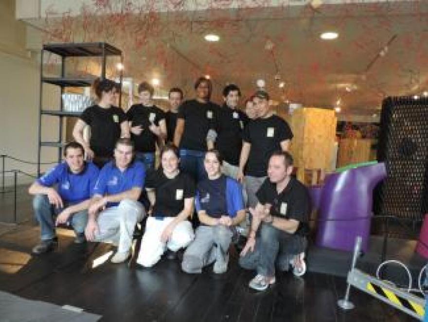 VIDEO : Les champions de Worldskills tapissent les Arts déco