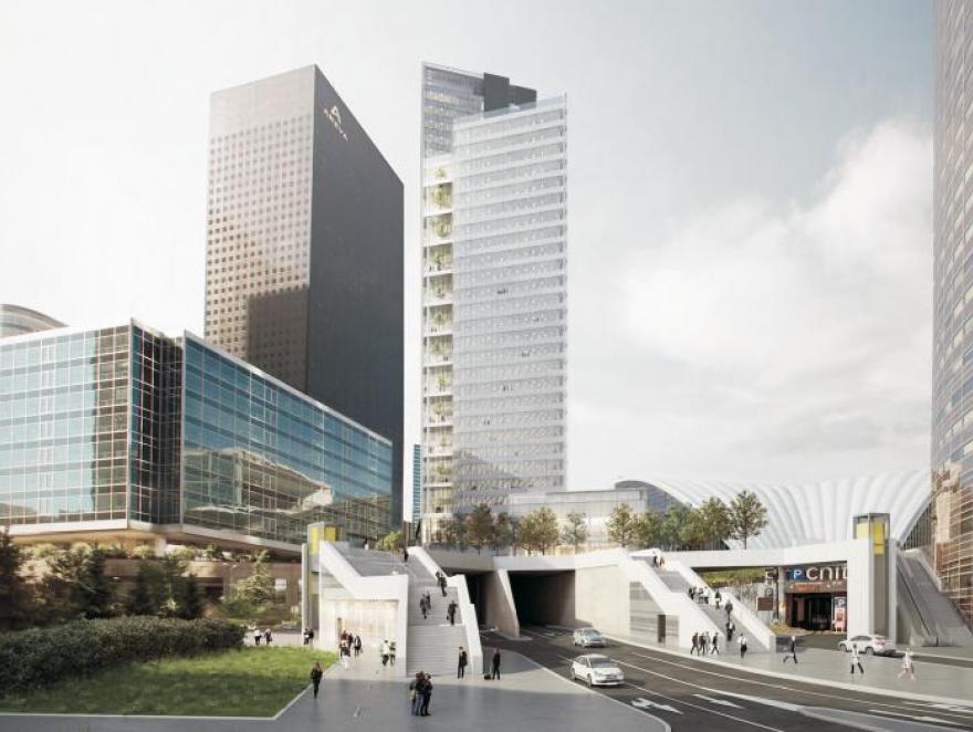 La tour Trinity officiellement lancée à la Défense