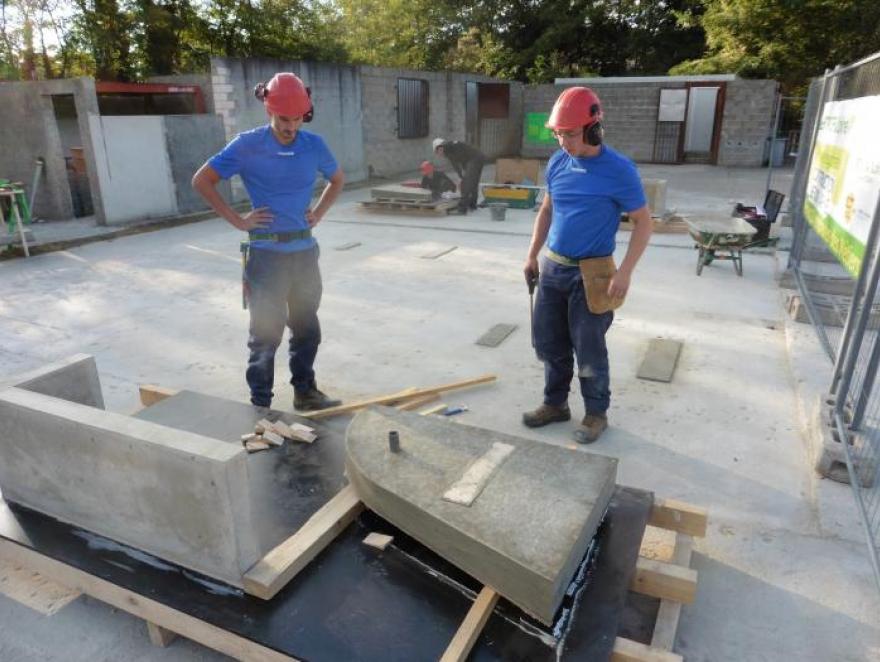 Le métier de Constructeur béton armé en compétition à Worldskills