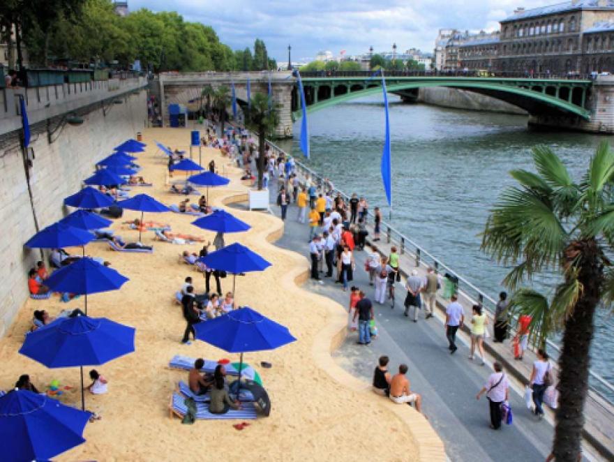 Pas de sable Lafarge pour Paris Plages