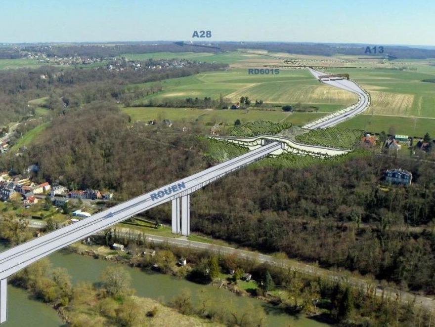 Contournement autoroutier de Rouen: un premier engagement financier du département