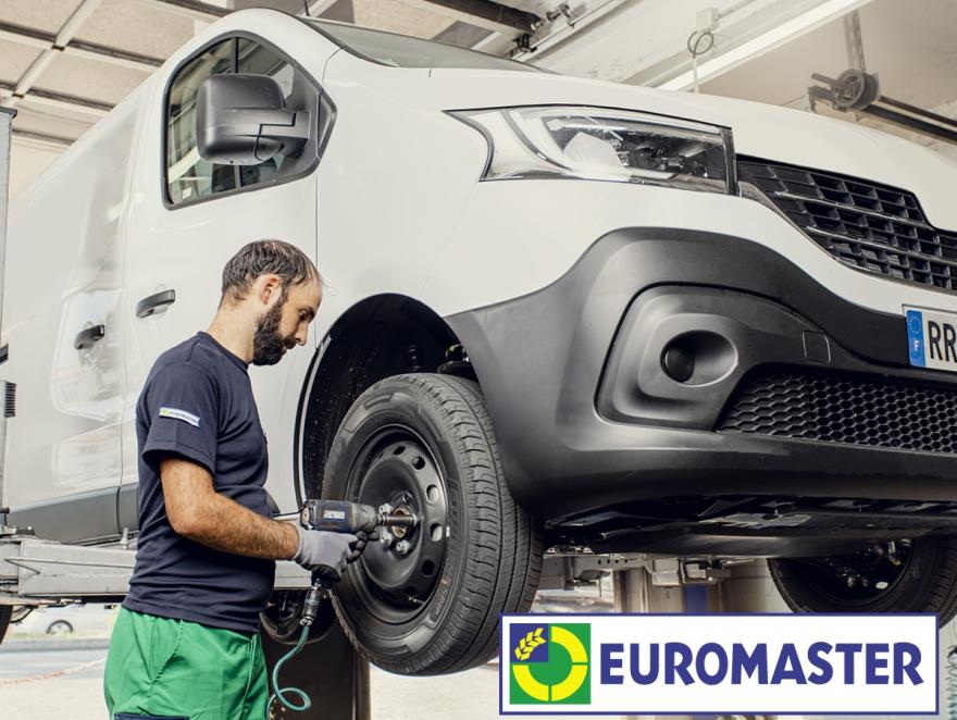 EUROMASTER : Toujours là pour entretenir les véhicules des pros