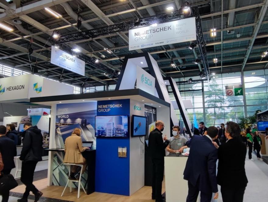 Une mise en scène des logiciels d'organisation du travail collaboratif à BIM World 2022