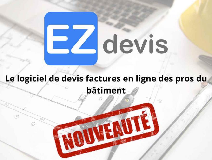 EZ-devis : le logiciel de devis factures en ligne des pros du bâtiment