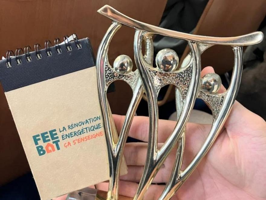 Un trophée pour Feebat, programme de formation à la rénovation énergétique